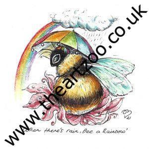 Bee and Rainbow