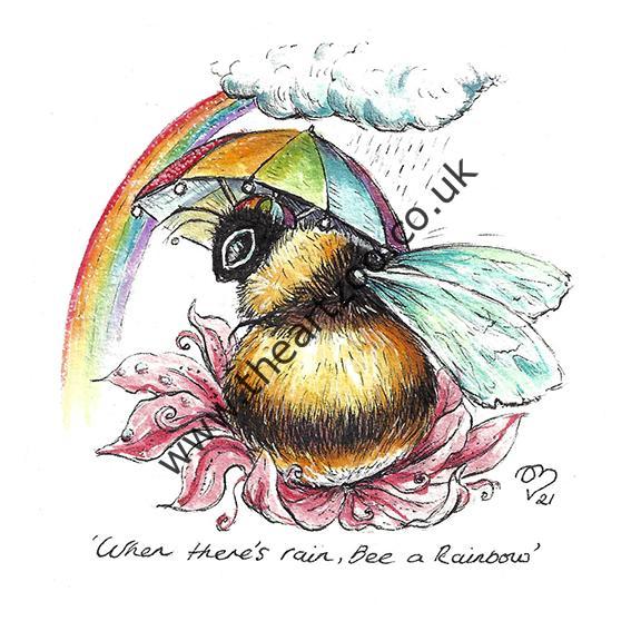 Bee and Rainbow