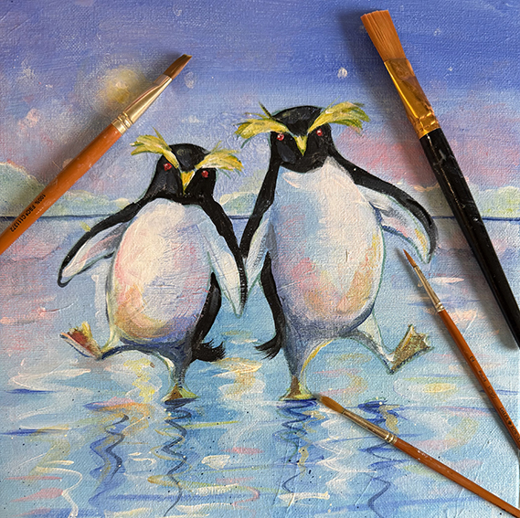 Paint with Andrea, 2nd December 2025 Rowland's Castle